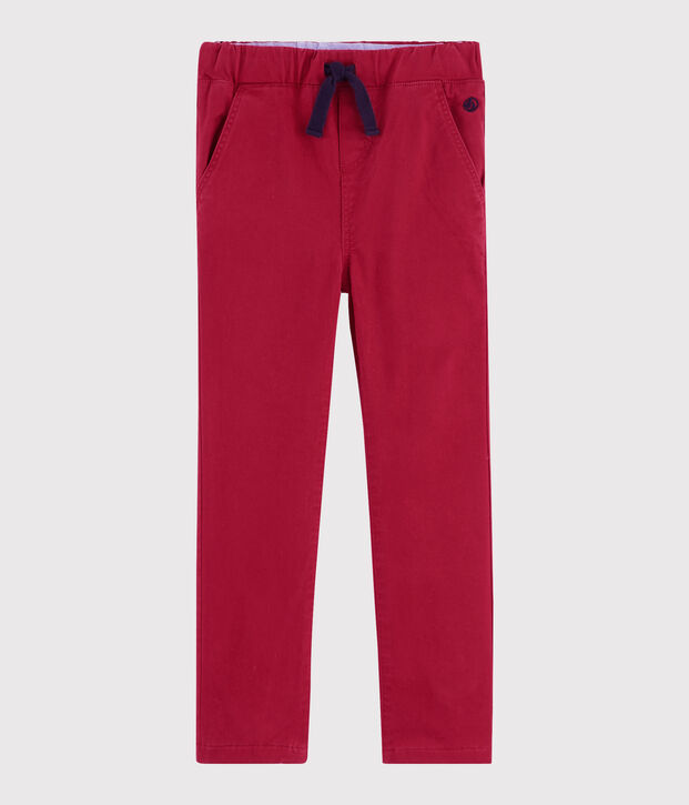 Boys' Warm Trousers red