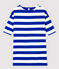 Women's Striped Dress SURF blue/MARSHMALLOW white