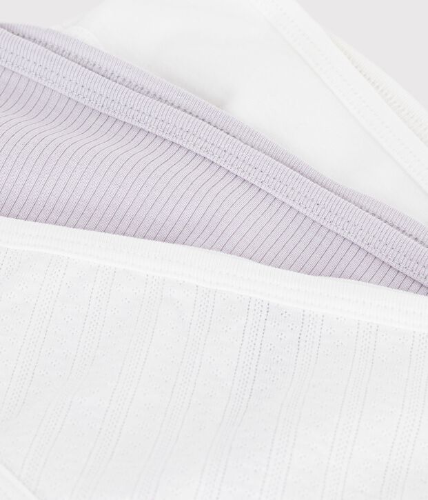 Lot de 3 culottes en coton multicolor