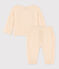 Cotton Knit Clothing - 2-Piece Set AVALANCHE Ecru