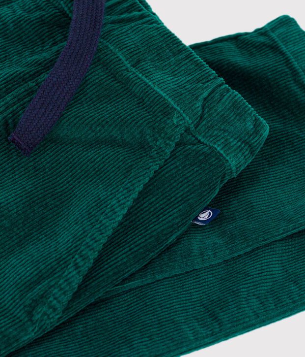 Children's straight corduroy trousers TREE