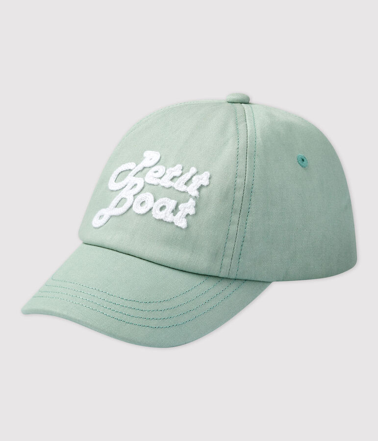 Babies' Embroidered Cap green