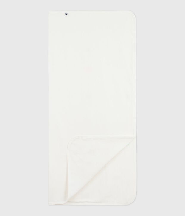 Babies' cotton muslin cloth white