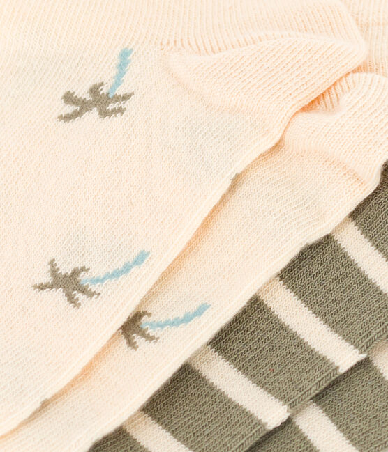 Children's Cotton Jersey Palm Socks - Pack of 2 variante 2