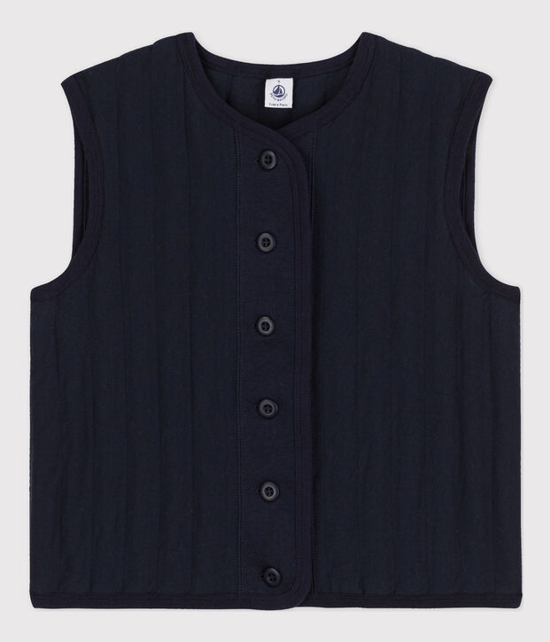 Women's Snuggly Sleeveless Cardigan SMOKING