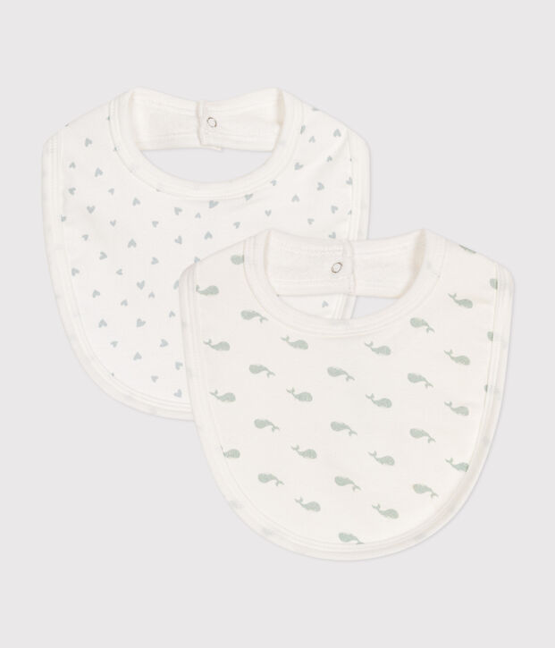 Babies' cotton bibs - 2-Pack multicolor