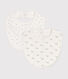 Babies' cotton bibs - 2-Pack