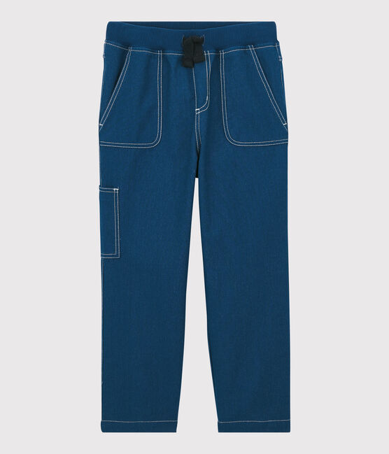 Boys' Regular Serge Trousers MAJOR blue