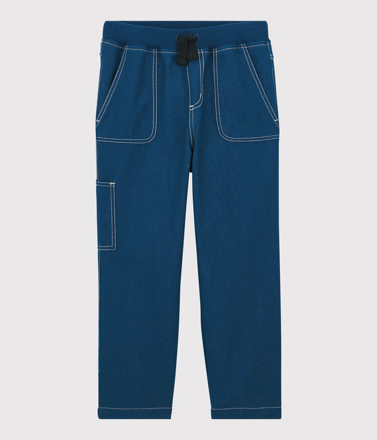 Boys' Regular Serge Trousers blue