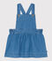 Babies' Sleeveless Light Denim Dress DENIM CLAIR blue