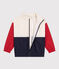 Children's windbreaker with a retractable hood AVALANCHE white/MULTICO