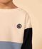Boys' fleece sweatshirt AVALANCHE white/MULTICO