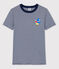 ICONIC Petit Bateau x Water Family T-shirt MEDIEVAL blue/MARSHMALLOW white