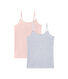 Little girl's strap vest duo