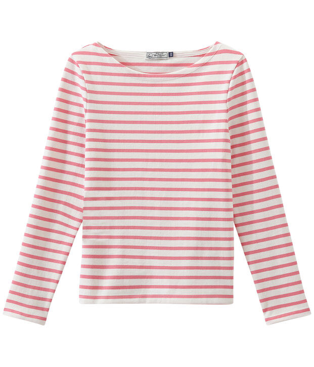 Iconic breton white/pink