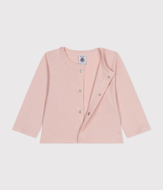 Babies' Cotton Cardigan SALINE pink