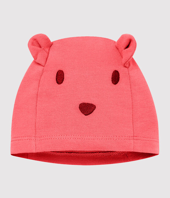 Unisex Babies' Bonnet in Elastane Fleece GROSEILLER