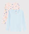 Girls' Long-Sleeved Yoga Animals T-Shirt - 2-Piece Set variante 1