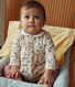 Babies' cotton dress and leggings