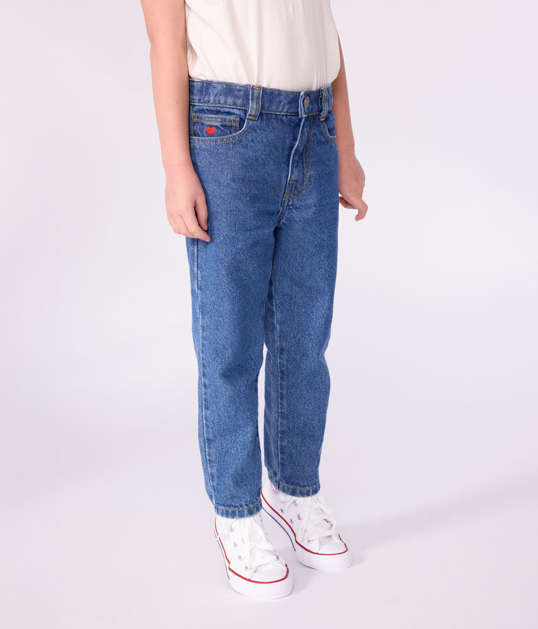 Children's denim trousers blue