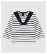 Baby Girls' Creative Jersey Breton Top