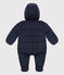 Babies' Recycled Snowsuit SMOKING blue
