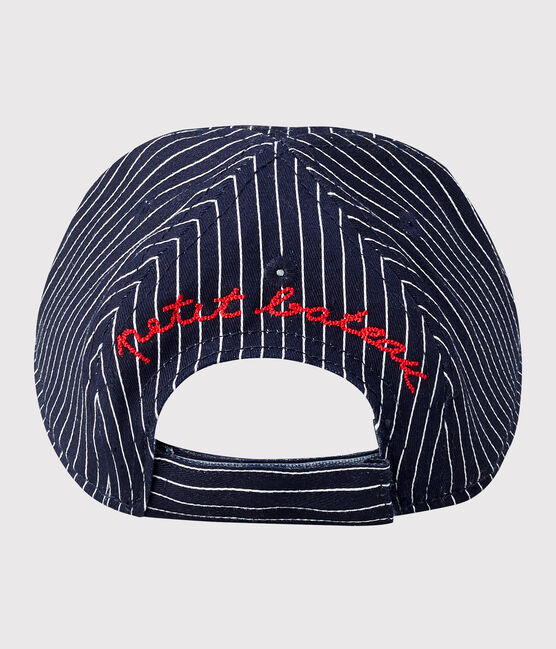 Unisex cap for babies SMOKING blue/MARSHMALLOW white