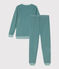 Unisex Velour pyjamas BRUT green