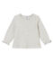 Baby girl's ruffled blouse BELUGA CHINE grey
