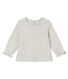 Baby girl's ruffled blouse