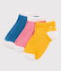 Girls' Ankle Socks - 3-Pack