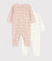 Floral and Whale Themed Cotton Sleepsuits - 2-Pack variante 1
