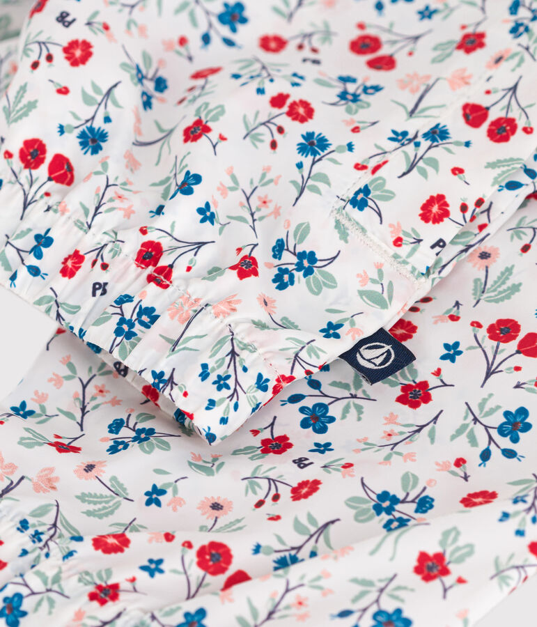 Children's Ultra-lightweight Windbreaker white/multicolor