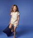 Girls' Summer Fruit Pattern Organic Cotton Short Pyjamas