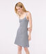 Women's Striped Babydoll Nightdress