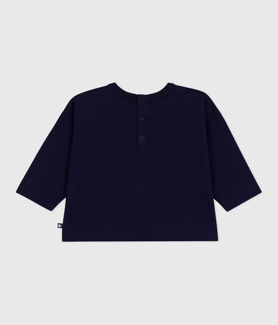 Babies' long-sleeved T-shirt with a cat design SOIR