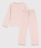 Girls' Velour Pyjamas SALINE pink