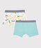 Boys' Cotton/Lyocell Boxer Shorts - 2-Pack variante 1