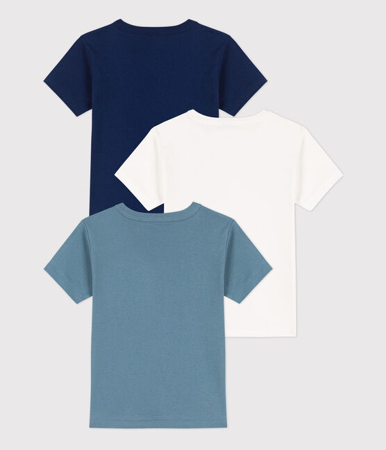 Boys' Short-Sleeved Cotton T-shirts - 3-Pack variante 1
