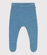 Babies' trousers in a wool and cotton knit