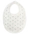 Baby boys' printed bib MARSHMALLOW white/MULTICO white