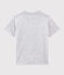 Boys' Short-Sleeved Jersey T-Shirt POUSSIERE CHINE grey