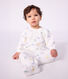 Babies' velour pyjama suit printed with dragons