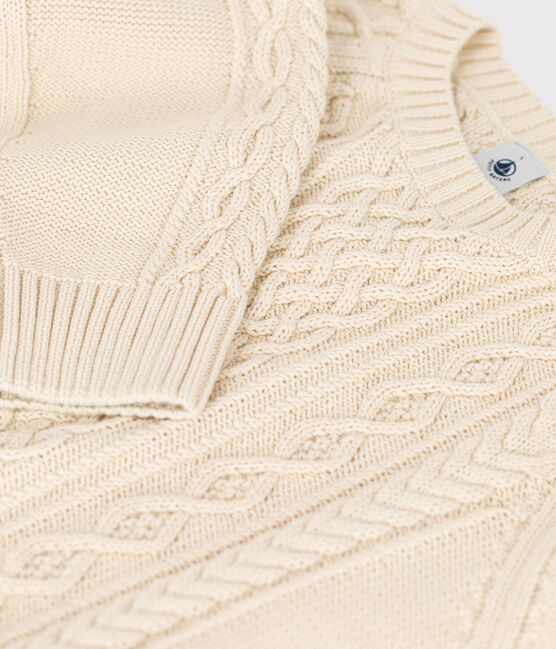 Women's Cotton Irish Pullover AVALANCHE Ecru
