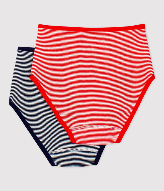 Women's High-Waisted Organic Cotton Briefs - 2-Pack variante 1