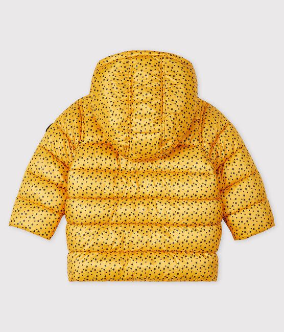 Baby boy's quilted puffer jacket BOUDOR yellow/SMOKING blue