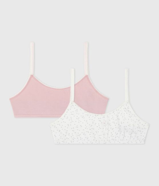 Children's cotton and elastane bra tops - 2-Pack variante 2