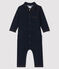 Baby boy's long playsuit SMOKING blue