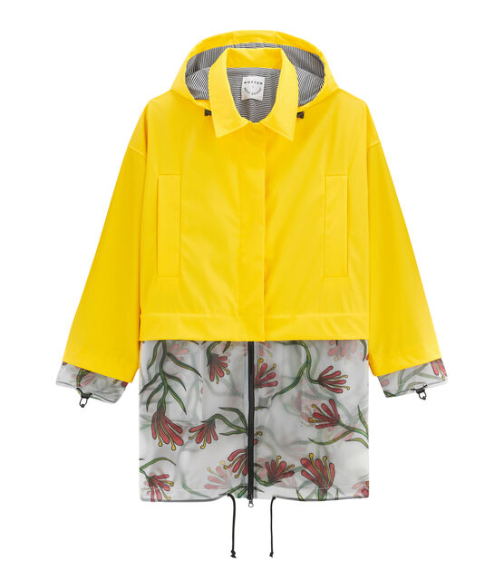 Raincoat SHINE yellow/MULTICO white