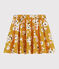 Girls' poplin skirt BOUDOR yellow/MULTICO
